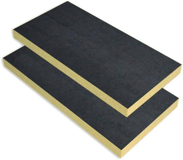 Plăci din vată bazaltică, cașerată, pentru izolații în cadrul sistemelor de fațade ventilate, densitate de 60kg/m3, 50mm